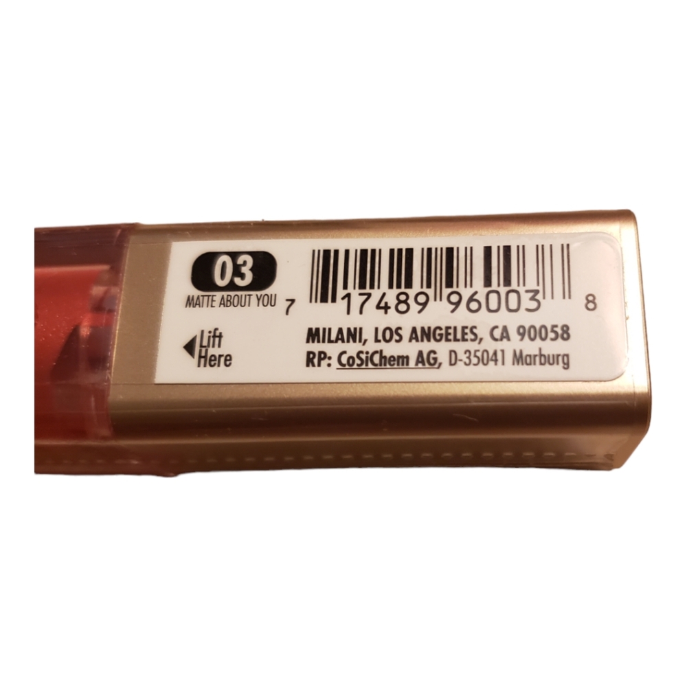 Milani Amore Matte Metallic Lip Creme 03 Matte About You - Picture 3 of 3